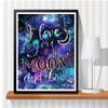 5D Diy Diamond Painting Colored Letters Cross Stitch Set Full Diamond Embroidery Mosaic Art Picture of Rhinestones Decor Gift