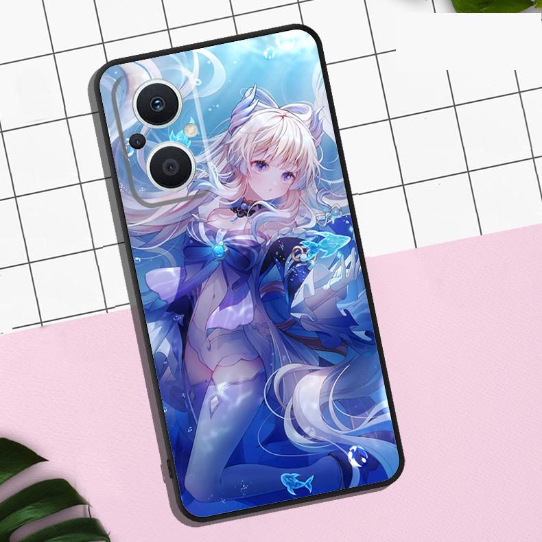 Чехол Sangonomiya Kokomi Genshin Impact Для OPPO Reno 13F 13 12 12F 11 11F 8T 7 8 10 Pro OPPO Find X8 Pro X6 X3 X5 Lite