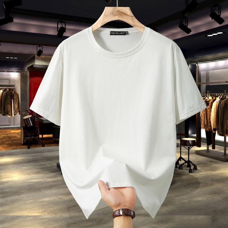 4XL-12XL Футболка больших размеров для мужчин Винтажная одежда Модные летние футболки Футболка большого размера с коротким рукавом