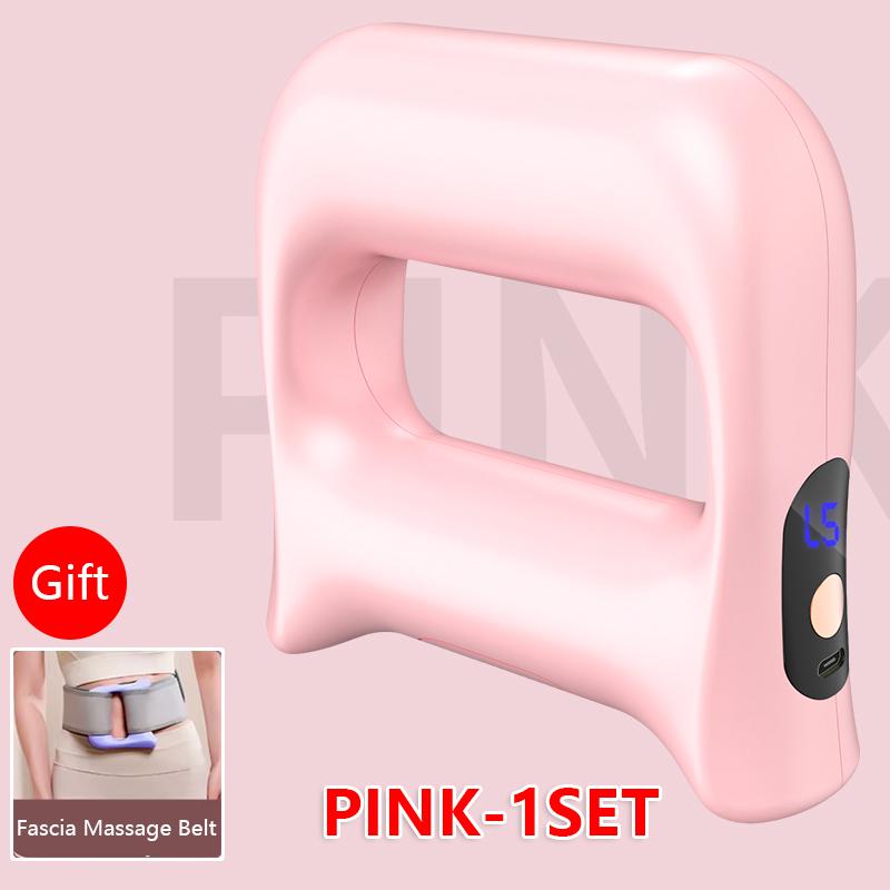 2025 Новый ручной фасциальный массажный ролик для глубокотканного массажа, настраиваемый вибрационный инструмент для коррекции фигуры для домашнего использования в спортзале