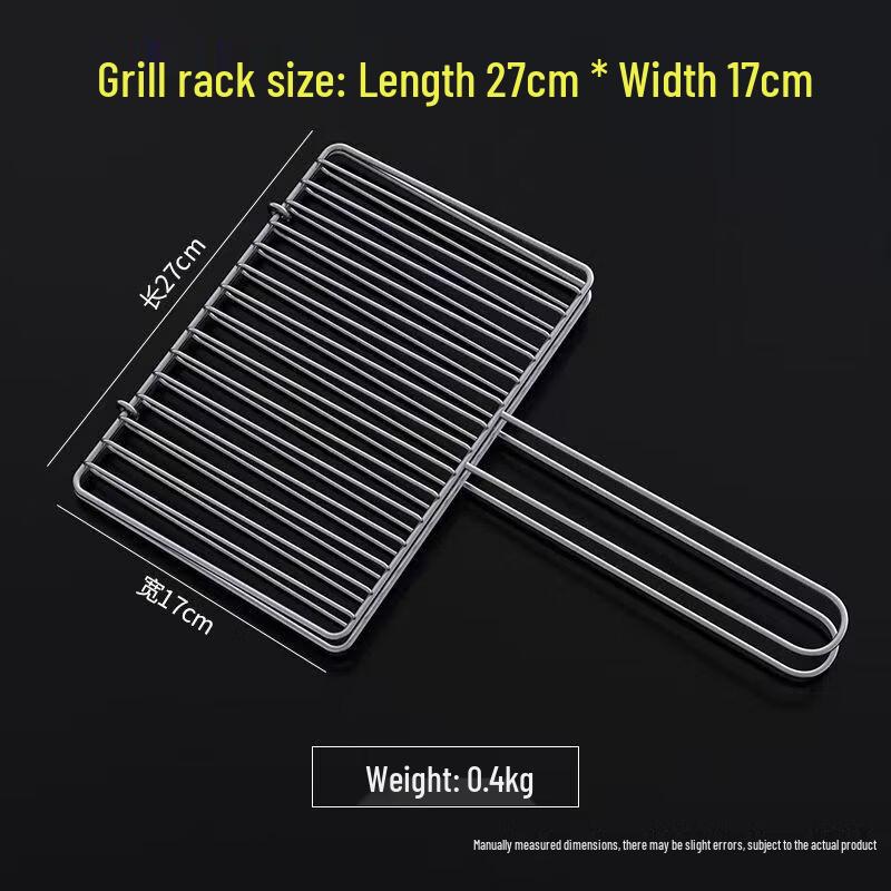 Stainless Steel BBQ Grilling Basket Clip
