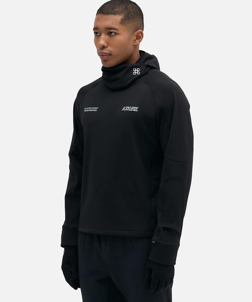 KALEG Racing Power Grid Running Hoodie Men'S (Black)