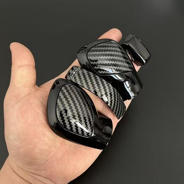 Carbon Fiber Car Gear Shift Knob Replacement Dsg for vw volkswagen Scirocco 2009 2010 2011 2012 2013 2014 2015 2016 Cover Kits