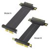 Кабель-удлинитель PCI-E 4.0 X1/X4 для видеокарты, высокоскоростной гибкий удлинитель PCIE Gen 4, гибкий высокоскоростной кабель-удлинитель, адаптер 90 градусов
