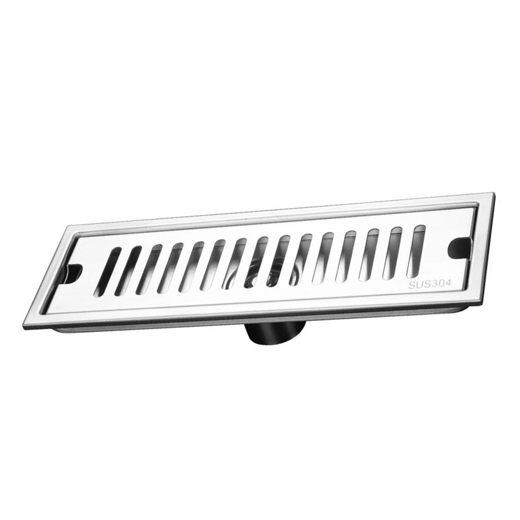 Длинный сливной слив из нержавеющей стали с большим дезодорирующим фильтром для душевой комнаты отеля