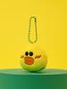 Line Friends Sally Original Plush Face Keyring