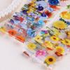 Rose Flowers Nail Design Stickers Daisy Nail Art Foil 10 Sheets Flower Nail Foils  DIY Manicure