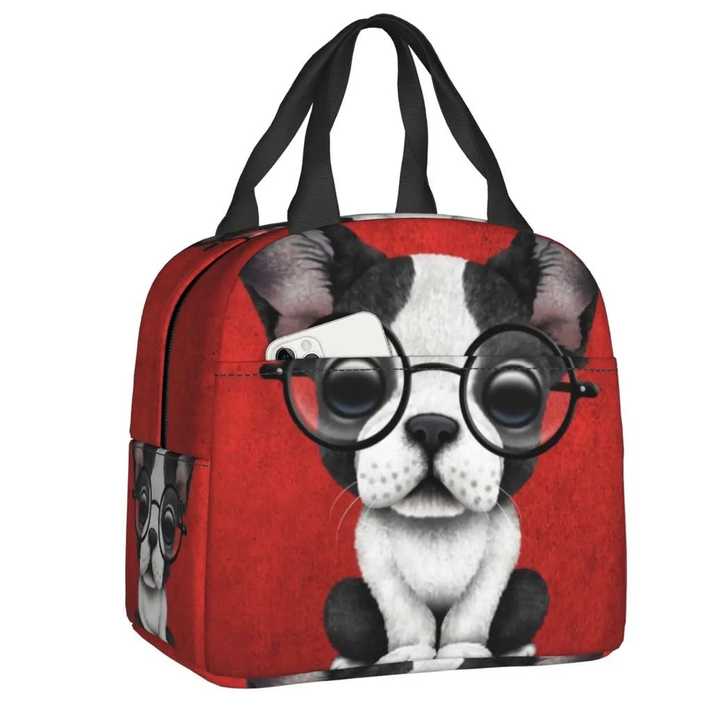 Французский бульдог термосумка для обеда для женщин герметичная французская собака любительница холодильника термосумка для обеда офис работа школа