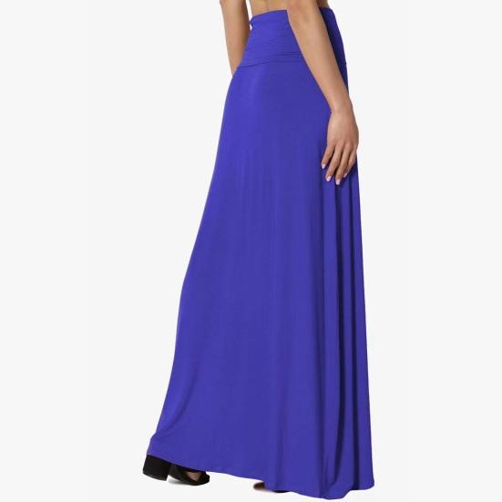 Женская юбка с высокой талией, облегающая бедра, юбка макси, однотонная юбка длиной до щиколотки