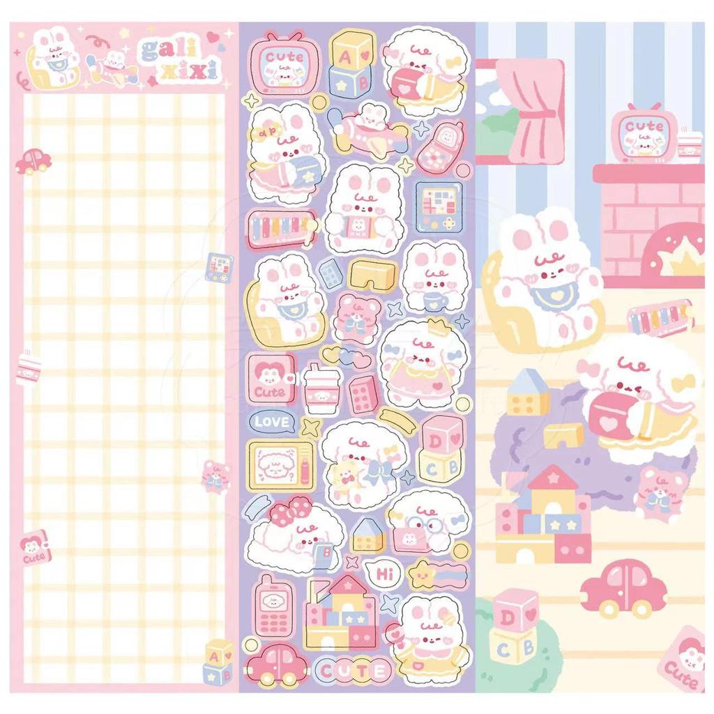 Cute Cartoon DIY Gooka Sticker Hand Account Decorative Sticker DIY Material