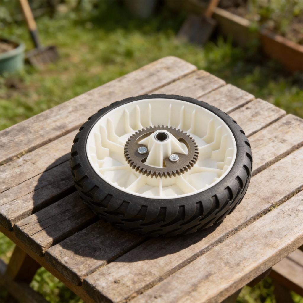 High Traction Wheel Rear Drive Wheel Garden Care Lawn Mowing Easy Installation Enhanced Maneuverability For Lawn Care Equipment
