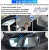 Для BMW X1 F48 2016 2017 2018 2019-2025 Автомобильный солнцезащитный козырек на лобовое стекло Чехол на переднее окно Солнцезащитный козырек Защита от УФ Автоаксессуары