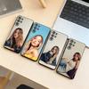 Чехол для телефона S-Sydney Sweeney для Samsung S25, S24, S21, S22, S23, S30, Ultra, S20, Plus, Fe, Мягкий силиконовый черный чехол