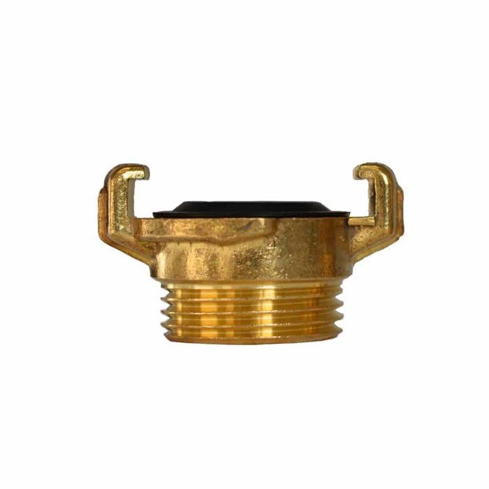 Латунный фитинг - BONI-SHOP® - Наружная резьба 1 дюйм - Водонепроницаемый - Антикоррозийный - Для наружного полива