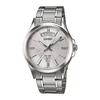 Часы серебристые мужские аналоговые, Silver Analog Men's Watch,  Casio