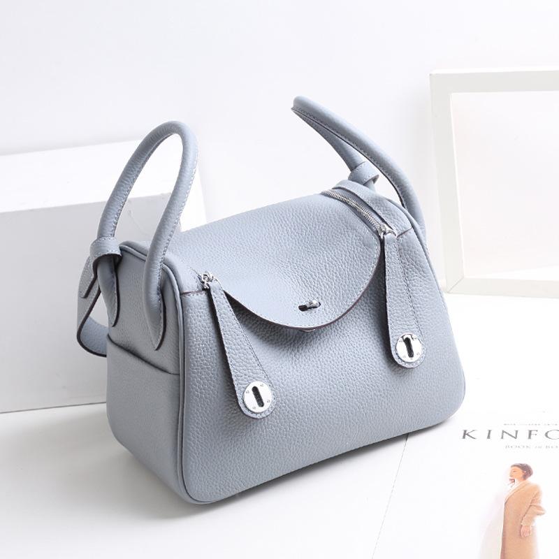 Новая женская сумка из натуральной кожи, мягкая кожа, большая сумка-подушка, сумка на одно плечо, модная докторская аптечка, сумка