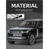 Land Rover Range Rover 1:Модель автомобиля из литого металла в масштабе 32 - Черная версия