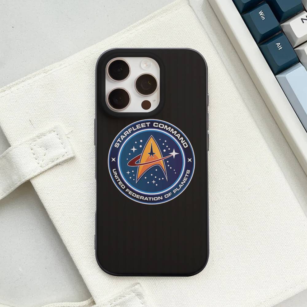 Star T-Trek Movie Logo Phone Case For IPhone 17 16 15 14 13 12 11 ProMax Plus Ripple Cover Shockproof