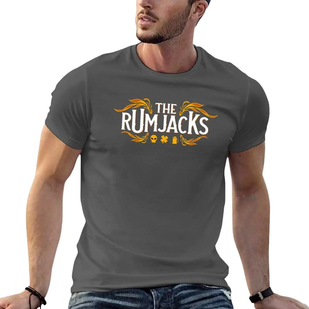 best selling folk tour logo punk the rumjacks band T-Shirt sports fans vintage cute clothes fruit of the loom t shirts