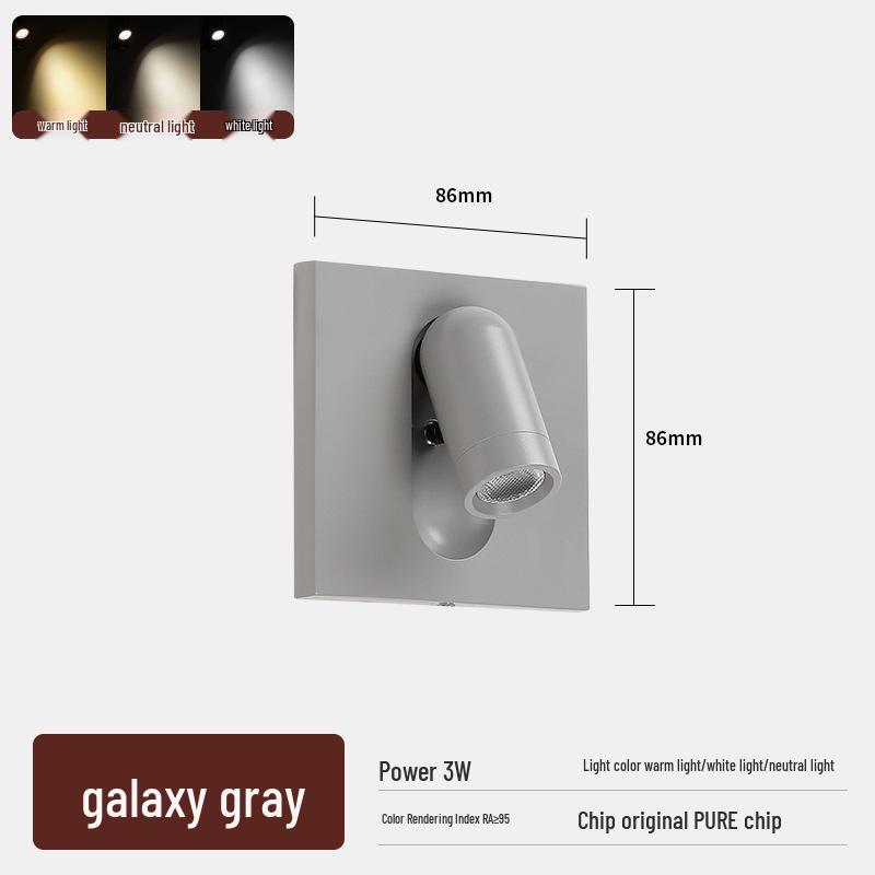 Вращающийся настенный светильник на все сезоны - Прикроватное чтение и декоративное освещение