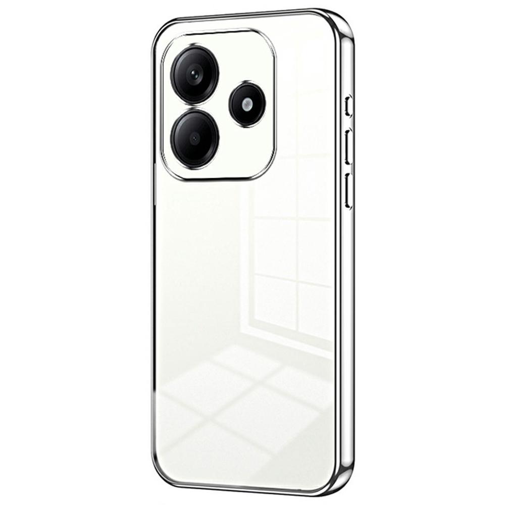 Чехол для Xiaomi Redmi Note 14 5G с гальваническим покрытием, мягкий ТПУ