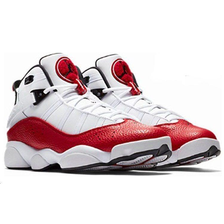 Jordan 6 Колец Белый Университетский Красный 322992-120