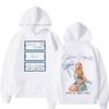 Sabrina Carpenter Short N Sweet Tour Hoodies Man Woman Harajuku Pullover Winter Long-sleeved Loose Casual Oversized Sweatshirt