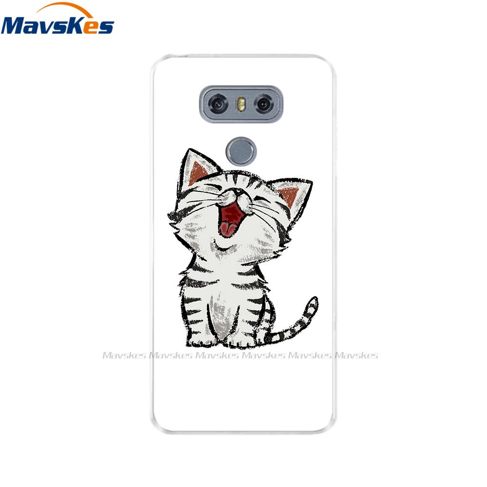 Мягкий чехол из ТПУ для Coque LG G5 G6 Чехол-крышка Силиконовый Расписной Чехол для Телефона Для LG G5 G6 Чехол-бампер Capa Fundas Coque