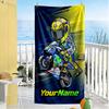 Doctor46 Personalized Name Beach Towel Soft Durable Quickdry For Beach Bathroom Outdoor Swimming Pool Camping Picnic Yoga Diving Vacation Accessories
