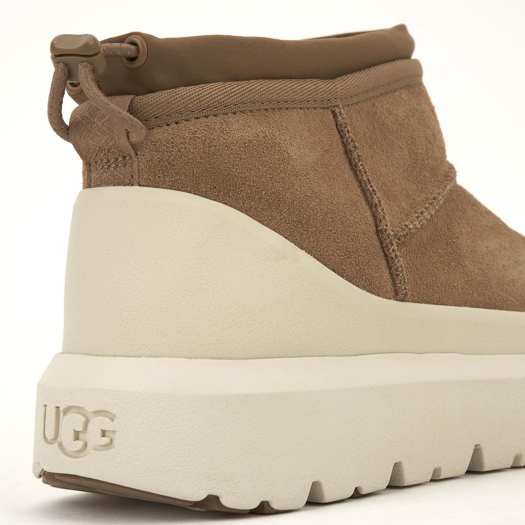 UGG Cl Ultra Mini Погода Замша Теплые Универсальные Круглый Носок Короткие Зимние Ботинки Мужские ботинки 1174196-CWTC
