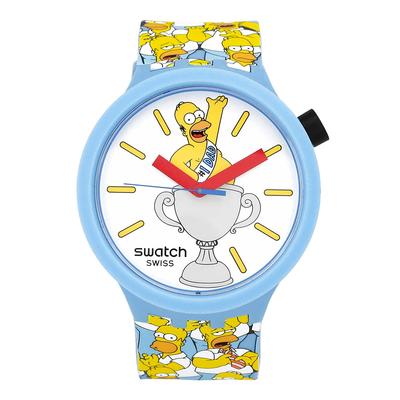 Унисекс уретановые часы The Simpsons Best. Папа. Всегда. Sb05z100