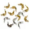 200pcs 4x7mm DIY Ball Chain Clasp End Crimps Calotte Connectors Beads Fastener Accessories for Jewelry Making Components