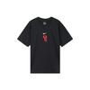 X Yi Jianlian Basketball Loose-Fit Pure Cotton Sports Short-Sleeve T-Shirt Unisex Tops Black FN7272-010