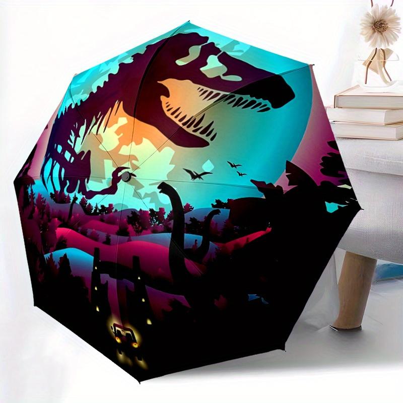 1 шт. Ветрозащитный автоматический зонт из парка Юрского периода, легкий для женщин/мужчин, идеальный рождественский подарок a0811227