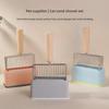 LeChong Candy-Colored Metal Cat Litter Scoop Set with Wooden Handle