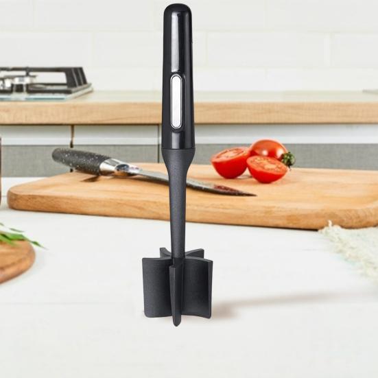 Лопатка для мясорубки, прочный измельчитель говяжьего фарша, гамбургер, измельчитель мяса, легко измельчает мясной фарш, не содержит бисфенол А, многофункциональный кухонный инструмент