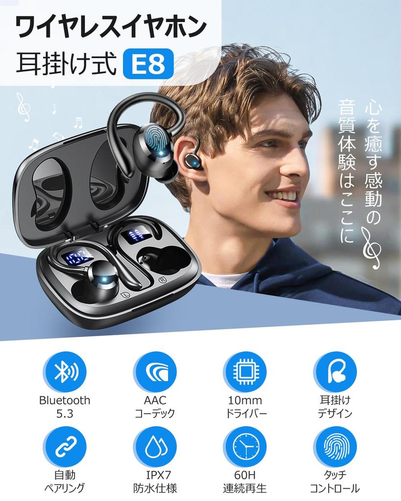 Наушники Беспроводные наушники Наушники Bluetooth Беспроводные наушники с чипом Bluetooth5.3