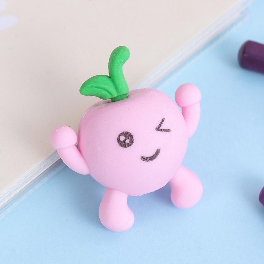 1 шт. мультяшный милый кавайный конфетный цветной резиновый ластик новинка канцелярские принадлежности для офиса и школы
