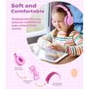 Premium Kids Headphones with 85/94dB Volume Limited, Wireless Headphones, Bluetooth Headphones Over Ear with Built-in Microphone,Wired/Wireless