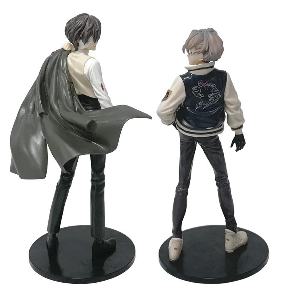 22 см Аниме Фигурка Bungou Stray Dogs Юный Дазай Фигурка Накахара Чуя Фигурка ПВХ Коллекционная Модель Кукла Игрушки