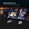 Для автомобиля VW Светодиодные огни приветствия на дверь автомобиля Проектор логотипа Аксессуары для Volkswagen Golf R Rline Tiguan Touareg Polo GTI CC Passat