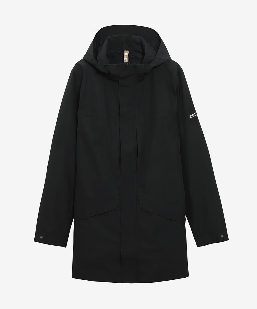 Мужская куртка с капюшоном Aigle Gore-Tex T-Kit Long Aiw24Mout004Noi
