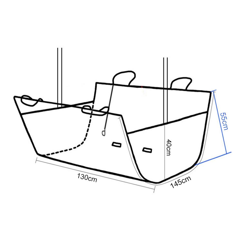 Переноска для собак и домашних животных, чехол на заднее сиденье автомобиля, коврики, подушка для кошек и собак, водонепроницаемая подушка для сиденья, протектор
