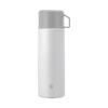 Zwilling Bottle 1000ml Water Bottle Thermos Bottle Stainless Steel Vacuum Cold Insulation Heat Insulation Japanese ZWILLING THERMO "Vacuum White"