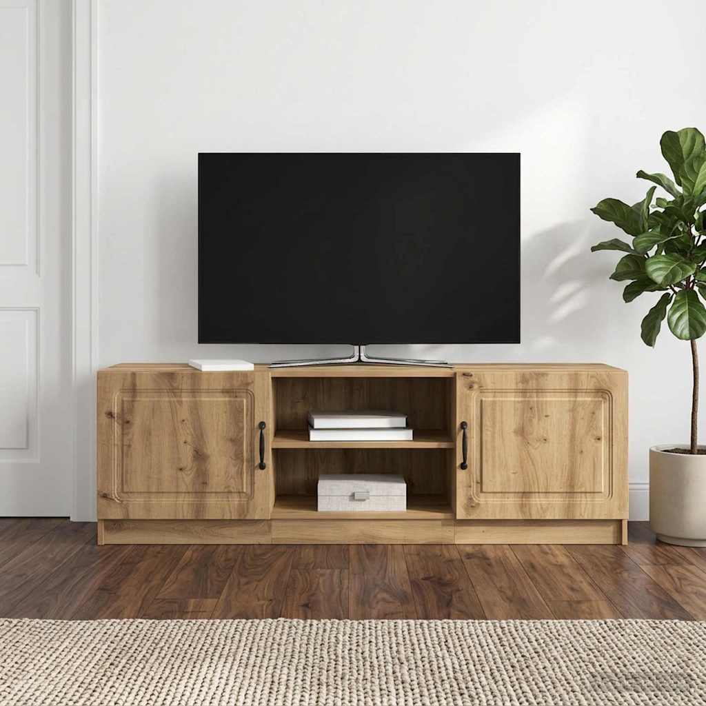 TV Stand Artisan Oak Finish 150 x 31 x 47 cm Particleboard