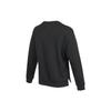 adidas Fi W Swt Gloss Logo Print Knit Crew Neck Sweatshirt Women Hoody Black H09766