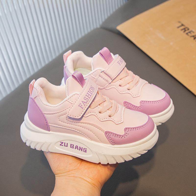Lightweight girls' sneakers, new spring and autumn fashion versatile children's casual shoes, elementary school boys' shoes