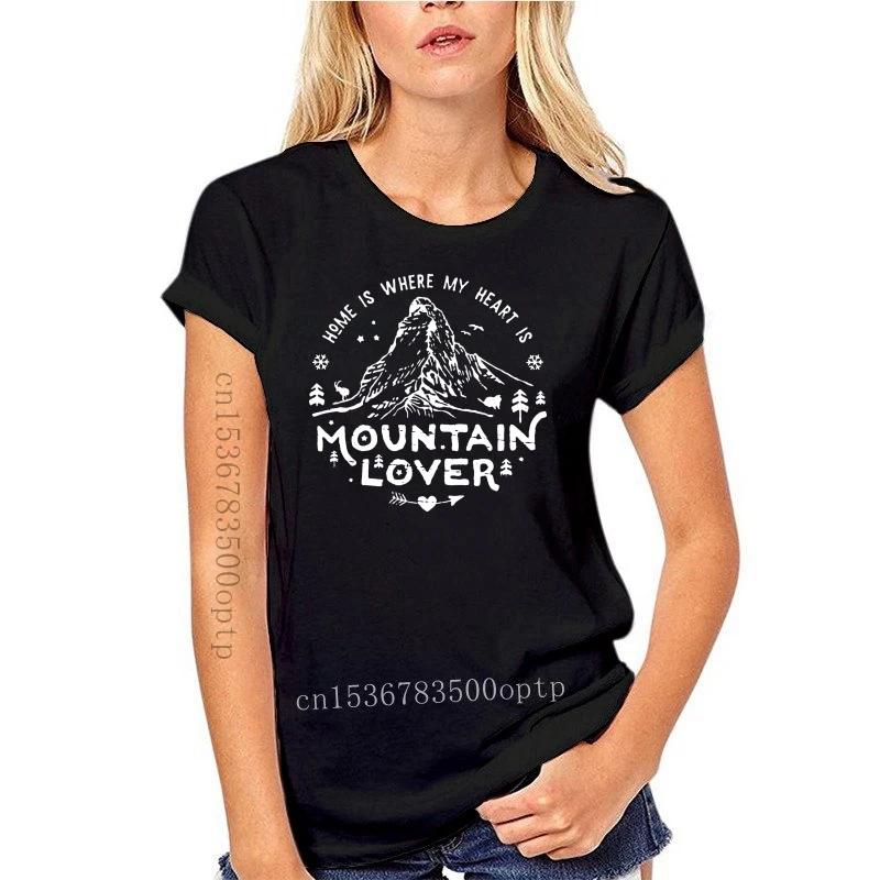 Новая футболка Mountain Lover Matterhorn для мужчин, повседневная футболка из хлопка, горы зовут Маттерхорн, восхождение, походы, футболки, одежда Su
