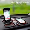 Anti-slip Pad Multi-function Wear-resistant 4-In-1 PVC Non-skid Phone Pad for Automobile