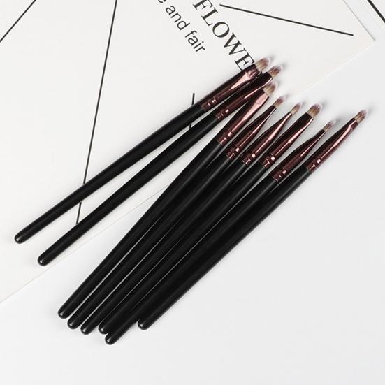 Кисть для красоты Профессиональная гладкая алюминиевая трубка для губ